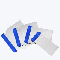 4 pièces OEM/ODM GREATCAUKL, racloir à peinture DIY, couteau à enduit pour cloisons sèches, 2 pouces, 3,2 pouces, 4 pouces, 4,8 pouces, racloirs à plâtre pour murs