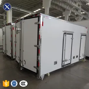 Lightweight CKD CBU truck body GFRP PU XPS transport Meat fruit ice Insulated sandwich Panel Cargo Refrigerator Truck Box body