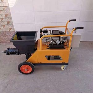 Otomatik 220V Motorlu Kum Harcı Püskürtme Pompası Makinesi Duvar Çimento Sıva Makinesi Satılık - Product Image 2