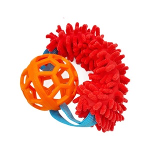 Pelota de juguete hueca <span class=keywords><strong>para</strong></span> masticar y limpiar dientes de perro, resistente a mordidas y al desgaste, <span class=keywords><strong>para</strong></span> <span class=keywords><strong>perros</strong></span> grandes - Product Image 4