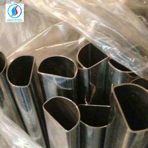 ท่อสแตนเลสครึ่งวงกลมทรงรีแบนท่อสแตนเลส - Product Image 4