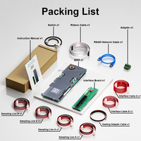 Invertisseur d'énergie domestique JKBMS V19 pour équilibrage actif 100A 16S 48V 1A pour batterie Li-ion/LiFePO4/LTO, stockage d'énergie solaire