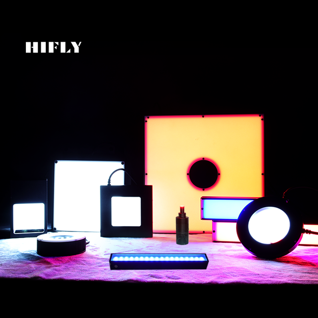 HIFLY Customization Industrial Image Illumination Large Size Highlight LED Ringlight Barlight Backlight Machine Vision Lights