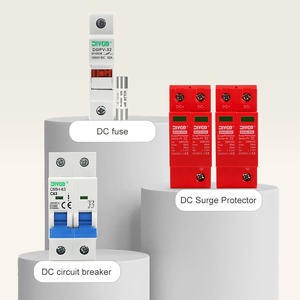 กล่องรวมสายไฟโซลาร์เซลล์ 500V 2 เข้า 2 ออก พร้อมฟิวส์ป้องกันไฟกระชาก MCB SPD กล่องกันน้ำ IP65 2 เข้า 2 ออก 500V โซลาร์ - Product Image 4