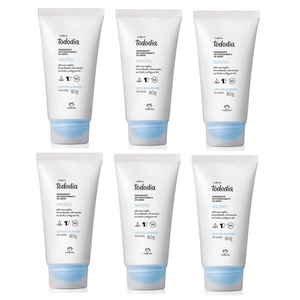 Natura - Tododia Algodao Leche-Kit de 3, 6 o 12 Desod Mujer Crema 80Gr - Product Image 4