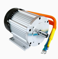 Motor DC Brushless 48V 60V 4000W Tahan Air IP65 untuk Becak Listrik, Mesin Cuci, Peralatan Lift, Modifikasi