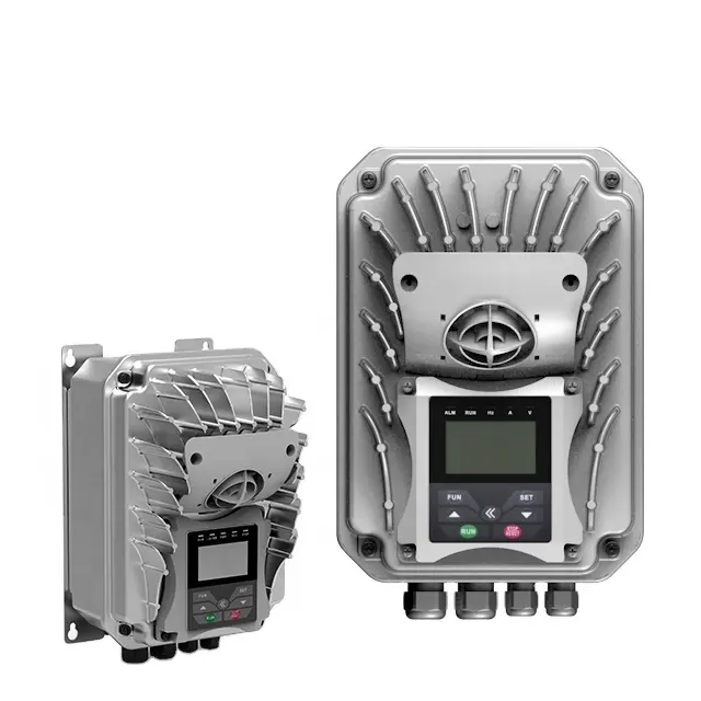 Solar PV water pump variable frequency drive IP66 protection VFD1PH 220V 0.4KW to 2.2kw3PH 400v 0.75kw to 11kw ac drive