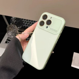 Bonbons doux grande fenêtre Silicone couverture <span class=keywords><strong>de</strong></span> <span class=keywords><strong>Protection</strong></span> complète pour <span class=keywords><strong>iPhone</strong></span> <span class=keywords><strong>11</strong></span> 12 13 Pro 14 15 Plus 16 17 Pro Max 17 Air étuis antichoc - Product Image 2