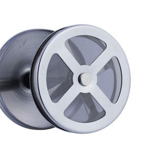 <span class=keywords><strong>Montalatte</strong></span> Manuale e Schiumalatte in Acciaio Inox con Doppia Rete Resistente, 400 ml e 800 ml - Product Image 5