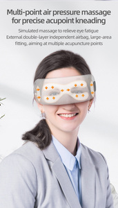 Recargable plegable ojo <span class=keywords><strong>terapia</strong></span> Visual masajeador para aliviar <span class=keywords><strong>la</strong></span> tensión ocular Círculos oscuros mejorar el sueño - Product Image 2