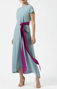 Fabricant de vêtements vietnamien, robe streetwear pour femmes, OEM ODM, étiquette personnalisée, tissu tissé 100% polyester, vente en gros - Product Image 2