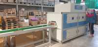 Ligne de pulvérisation sous vide pour chaises en bois, lits bébé, lits, cadres de portes, revêtements de sol