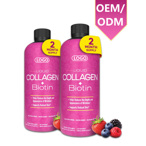 <span class=keywords><strong>Collagène</strong></span> liquide OEM et biotine 2500 mg <span class=keywords><strong>Verisol</strong></span>, peptides de <span class=keywords><strong>collagène</strong></span> bioactifs, complément pour cheveux, peau et ongles pour femmes et hommes - Product Image 1