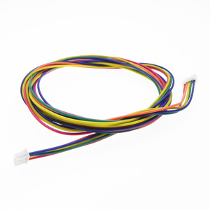 Hoogwaardige ACES 91209-01011 10-pins 1,0 mm pitch IDC dubbelzijdige rode kabelboom voor drones, op maat gemaakte lengte - Product Image 6