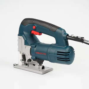 Sierra de calar eléctrica profesional de 100 mm para corte de madera, velocidad variable, 650 W, con cable - Product Image 3