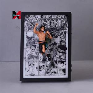 One Pieced 3D Luffy Zoro Saab Trois Frères Stéréographique Anime Figure Creative Design Peinture Meilleur Cadeau pour Garçon et Fille - Product Image 5