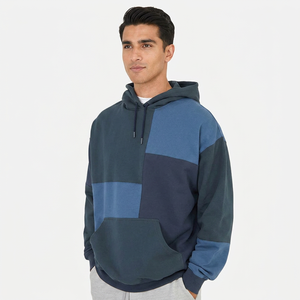 Winter <b>Men</b> Warn Basics, Cotton Blended Hoodies Casual Solid Color Long Sleeve Hoody Streetwear Hooded <b>Pullover</b> <b>Men</b> Clothes - Product Image 1