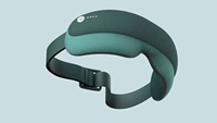 Travel Smart Warm Anti-Falten Mini elektrische Heizung Luftdruck Musik Augen massage gerät mit Luft kompression und Wärme