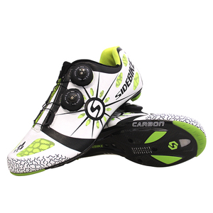 <span class=keywords><strong>Scarpe</strong></span> da <span class=keywords><strong>Ciclismo</strong></span> Sidebike SD008 PRO ROAD Regolabili in Fibra di Carbonio con Suola in Rete e Tomaia in Microfibra - Product Image 3