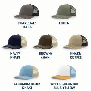 Casquette de camionneur personnalisée de haute qualité avec logo brodé, en velours côtelé et maille, broderie 3D, unisexe, réglable, pour activités de plein air - Product Image 6