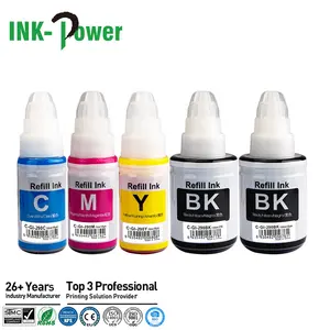INK-POWER GI-290 GI290 GI 290 Premium-kompatible farb kompatible Flaschen-Nachfüll-Tinte für Canon PIXMA G1200 Drucker