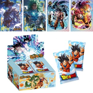 Nuevas tarjetas de colección Dragons <span class=keywords><strong>Ball</strong></span> <span class=keywords><strong>Z</strong></span> raras Son Goku Saiyan Vegeta Anime Trading Battle Game Card Booster Box niños juguete para regalo - Product Image 2