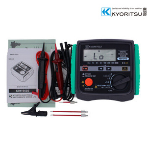 Kyoritsu เครื่องทดสอบสวิตช์รั่วไหล RCD อิเล็กทรอนิกส์5410 100V-400V แรงดันไฟฟ้าสูงถึง500mA สำหรับแบรนด์ใหม่ในสต็อก Kyoritsu kyorits - Product Image 3