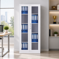 YOUBAI Armoire de classement métallique compacte et mobile moderne pour la maison, le bureau, la chambre, la cuisine, la salle de sport, l'atelier et l'extérieur