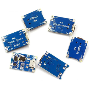 5PCS 5V 1A Micro USB 18650 Type-C Lithium Pin sạc Hội Đồng Quản trị mô-đun + bảo vệ chức năng kép TP4056 18650 Mini USB - Product Image 2