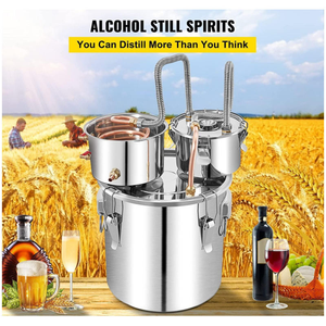 Éthanol whisky bière eau alcool distillateur équipement alcool Kits usage domestique Brandy whisky distillateurs maison brassage Machine - Product Image 6