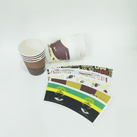 Matière première biodégradable de papier de tasse de la matière première 190gsm 200gsm 210gsm de tasses de papier de fan pour les tasses de papier