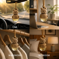 Désodorisant de voiture personnalisé, diffuseur de parfum suspendu pour voiture, désodorisant initial pour voiture