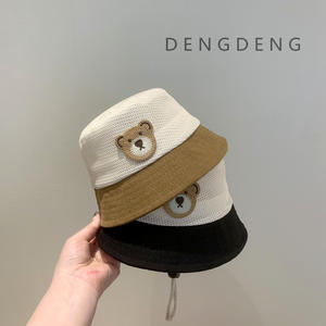 Sombrero de pescador fino de verano para niños y niñas, sombrilla para bebé, <span class=keywords><strong>protector</strong></span> <span class=keywords><strong>solar</strong></span>, sombrero de lavabo de malla, actividad al aire libre para niños, esencial - Product Image 5