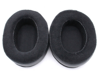 Brainwavz HM5 bantalan Velour pengganti bantalan telinga bantalan kuping kualitas tinggi-untuk ATH-M50X, SHU-RE, AKG, HifiMan, headphone ATH