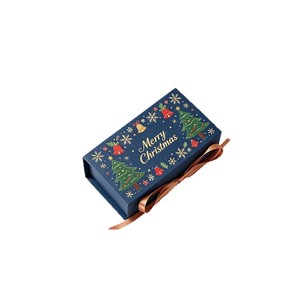 Dropshipping Shopify Christmas Tree Printed <b>Gift</b> <b>Box</b> <b>For</b> Candy Chocolate Holiday Favor <b>Empty</b> Storage Container - Product Image 1