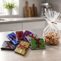 Sac à nouer pour pain et emballage alimentaire, sac de boulangerie en PET personnalisable avec logo