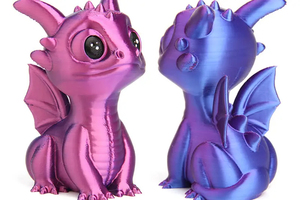 Filament PLA ESUN Silk Mystic 1,75 mm, soie brillante, co-extrusion tricolore, filament pour imprimante 3D, bobine de 1 kg, changement de couleur - Product Image 4