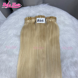 613 cheveux humains miel blond pu clip dans l'extension de cheveux clip sans couture ins extension de cheveux invisible - Product Image 5