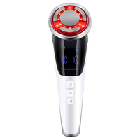 Masseur facial de voyage 115g rechargeable par USB, ionique, chaud, pour le démaquillage, raffermissant et liftant, à emporter, masseur de beauté de voyage