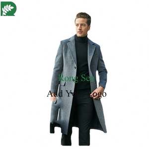 Explosif unique 2022 nouveau manteau en laine épaisse pour hommes longue station indépendante <span class=keywords><strong>Jap</strong></span> corée du sud Lei - Product Image 2