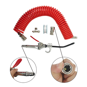 Pistola de Aire Comprimido de Alta Resistencia, Juego de Mangueras de Poliuretano de 5 Metros, Múltiples Boquillas, 120 PSI-001 - Product Image 3