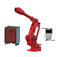 Brazo Mecánico Automatizado de 6 Ejes, PLC IP67, Carga Útil de 280 kg, Alcance de 3200 mm, para Mayor Continuidad de Producción, Mecanizado y Pulverización
