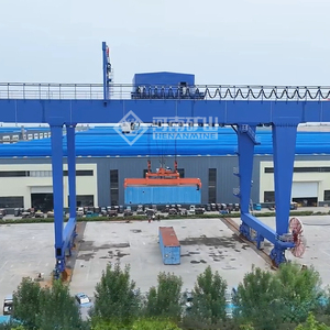 Gru a portale <span class=keywords><strong>RMG</strong></span> intelligente per movimentazione container in containerport, con struttura in acciaio, capacità 35t, 40t, 45.5t, 50t - Product Image 4