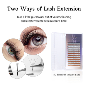 <span class=keywords><strong>Golle</strong></span> OEM forma pestañas W estilo suministros 5D Curl Cachemira extensión de pestañas mate W pestañas extensiones Etiqueta Privada - Product Image 3