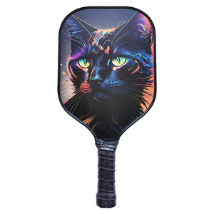 Paleta de Pickleball Personalizable de Fibra de Carbono de 14 mm de Grosor, Ligera, Impermeable, sin Bordes, Duradera, con Núcleo de Panal para Entretenimiento - Product Image 2