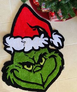 Conception personnalisée sur le thème <span class=keywords><strong>de</strong></span> Noël, petit <span class=keywords><strong>tapis</strong></span> <span class=keywords><strong>de</strong></span> laine à dessin irrégulier mignon, touffeté à la main, <span class=keywords><strong>tapis</strong></span> <span class=keywords><strong>de</strong></span> jeu pour chambre d'enfants - Product Image 1