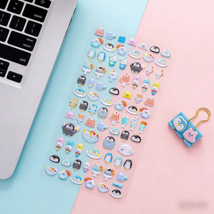 Adesivi Decorativi 3D Personalizzati con Bolle Cartoon, Stampa CMYK, Premi per Bambini, Decorazioni Fai-da-Te per Regali Personali e Festivi - Product Image 3