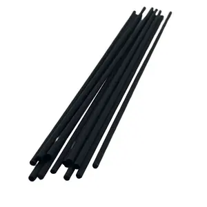 Diffuser Wewangian Reed Black Fiber Diffuser Aroma Tongkat untuk Penyegar Udara Diffuser Reed Stick