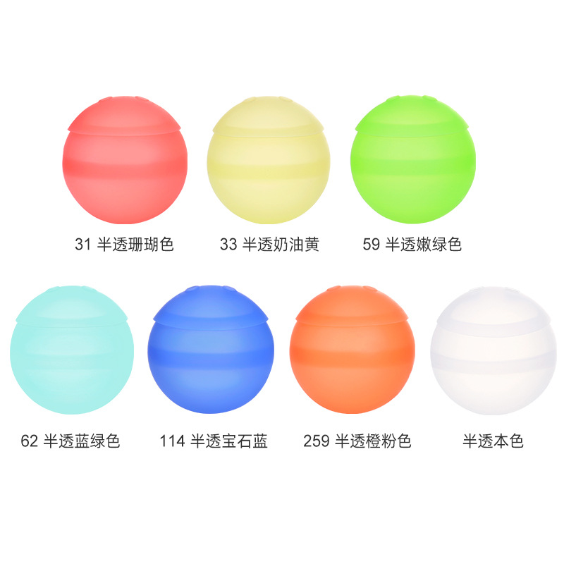 Single-opening water burst ball