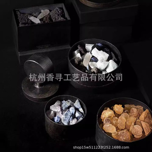 เตาเผาเครื่องหอมหินคริสตัลเฮเชส อโรมา หินภูเขาไฟ กลิ่นหอมบำบัด ของขวัญอโรมาเธอราพี รับผลิตตามสั่ง OEM - Product Image 2